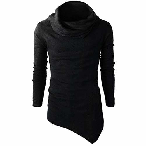 Fashion Suéter de Hombre Otoño Invierno Jersey Slim Tops Prendas de Punto de