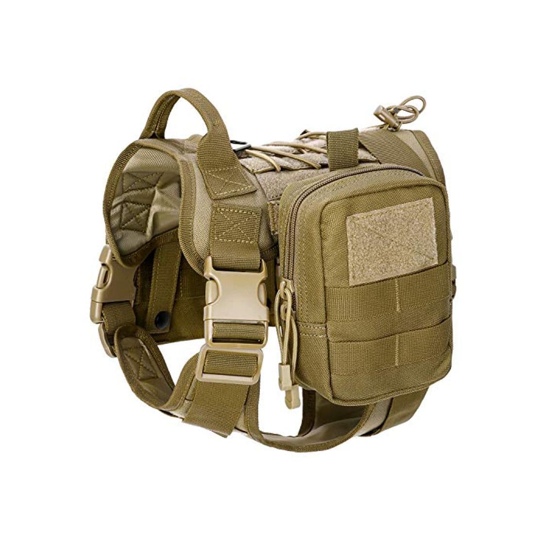 Product Gonex Arnés Perros Chaleco Táctico para Perro Entrenamiento Militar Molle Accesorios Protección