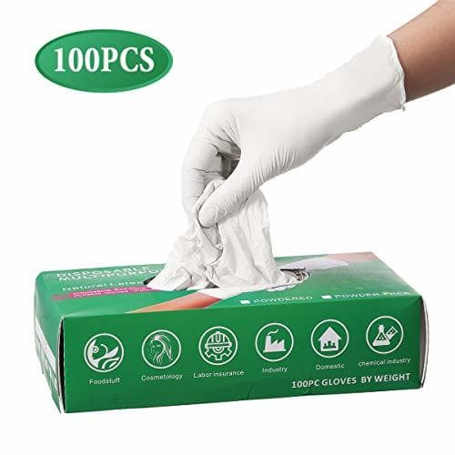 Product Pumoes Guantes Desechables de Látex 100 PCS Guantes de Nitrilo Desechables Guantes