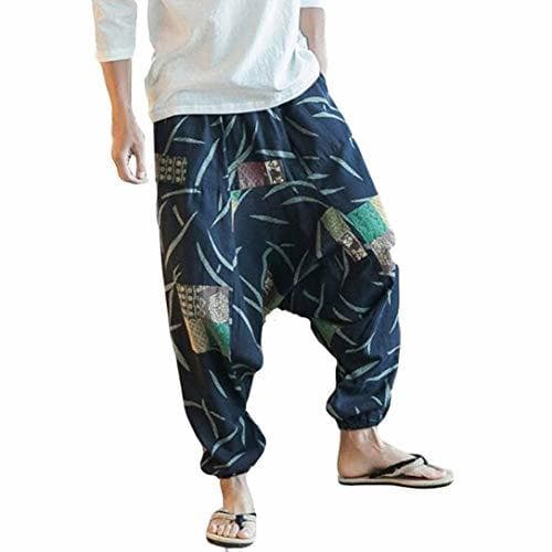 Product Pantalones De Harén Bombachos Hombre Mujer