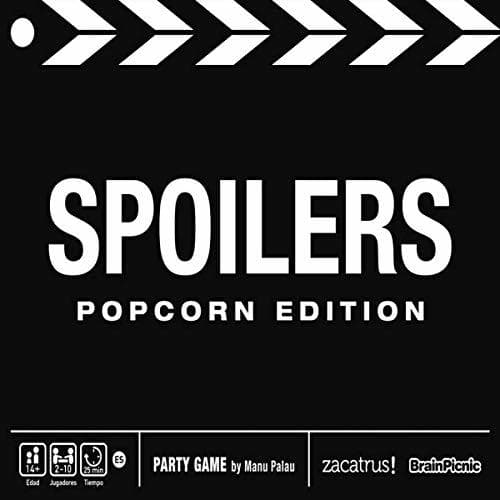 Product Zacatrus!- Spoilers: Popcorn Edition Juego de Mesa, Color nego y Blanco