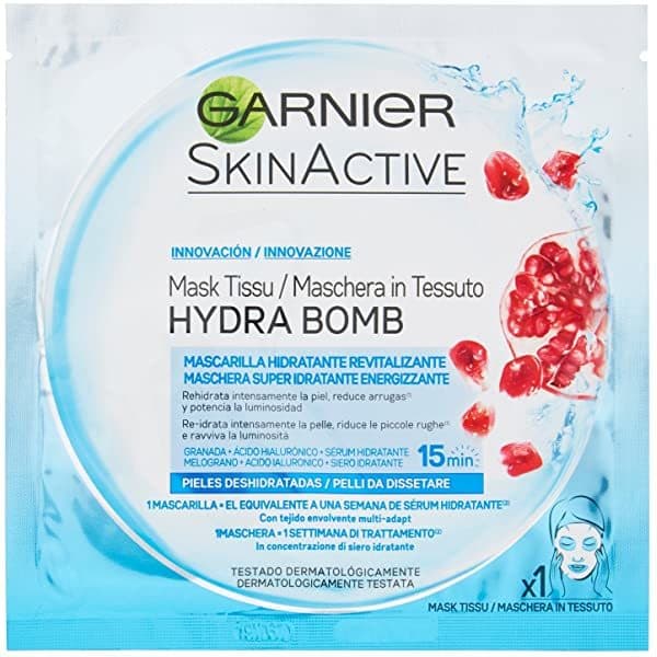 Product Garnier
Hydra Bomb Mascarilla De Tejido Revitalizante Piel D