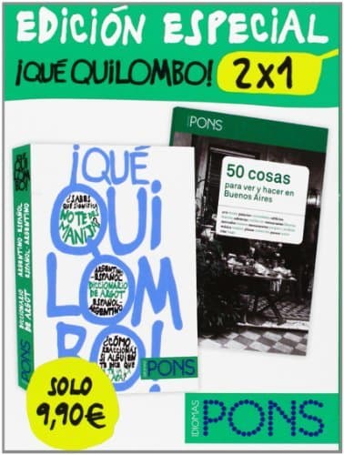 Book ¡Qué Quilombo! 2 x 1 (Diccionario Argentino/Español Español/Argentino)