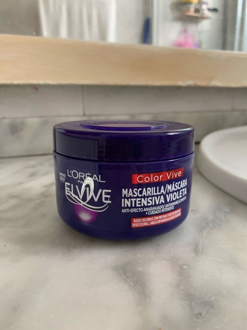 Lugar L'Oreal Paris Elvive Color Vive Mascarilla Intensiva Violeta Matizadora