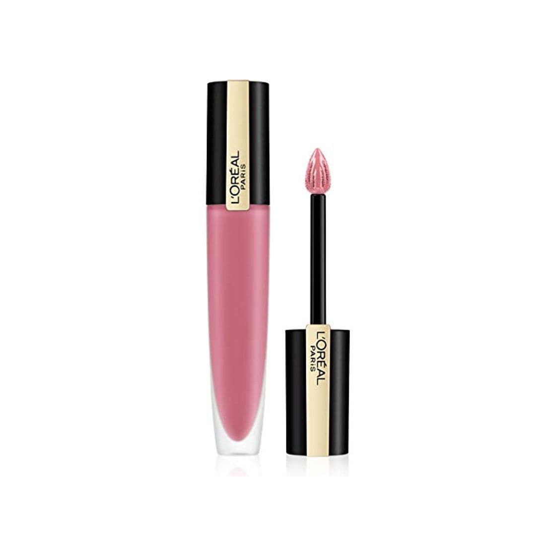 Belleza L'Oréal Paris Rouge Signature 105 I Rule Pintalabios Mate Permanente Rosa