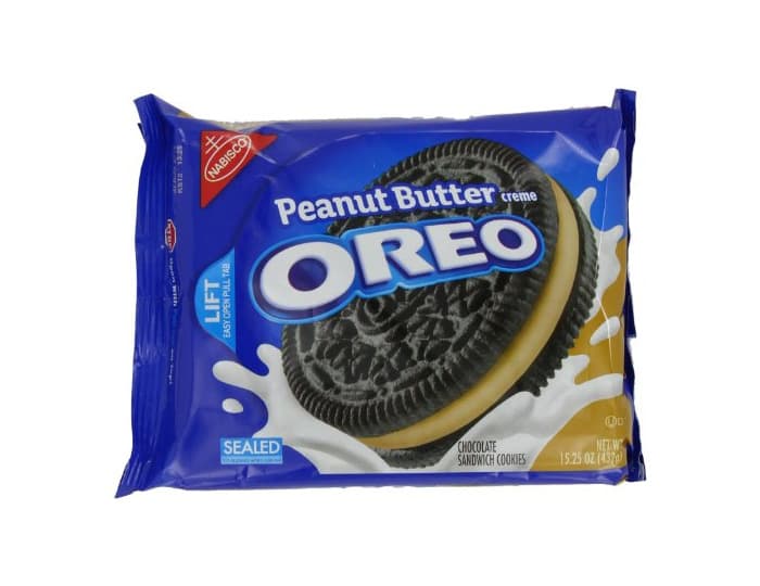 Producto Oreo Peanut Butter Creme Oreo Cookie, 15.25-Ounce