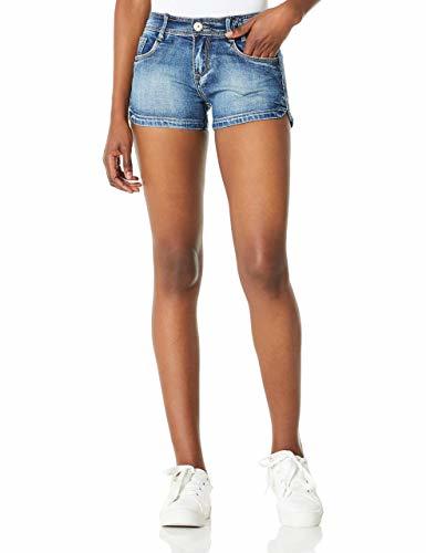 Product Demon&Hunter 601 Shorts Series Mujer Pantalones Vaqueros Cortos Jeans DH6001(28)