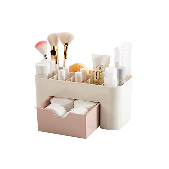 Belleza Caja Para Cosméticos Paellaesp Organizador Guardar Espacio De Escritorio Maquillaje Cajón De