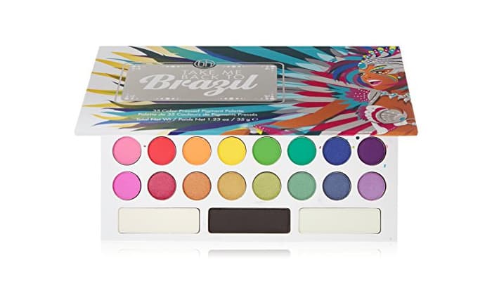 Belleza Take Me Back to Brazil 35-Colour Pressed Pigment Palette by BH Cosmetics