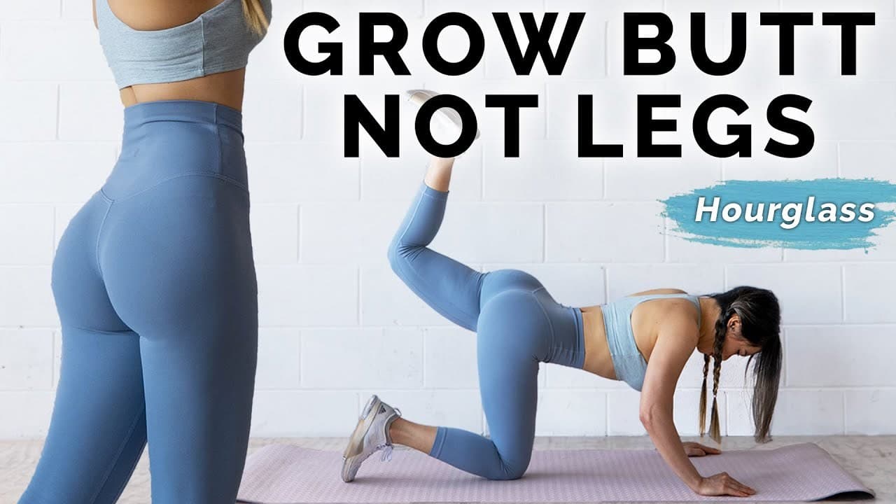 Fashion Butt Workout - Grow Booty NOT Thighs - YouTube