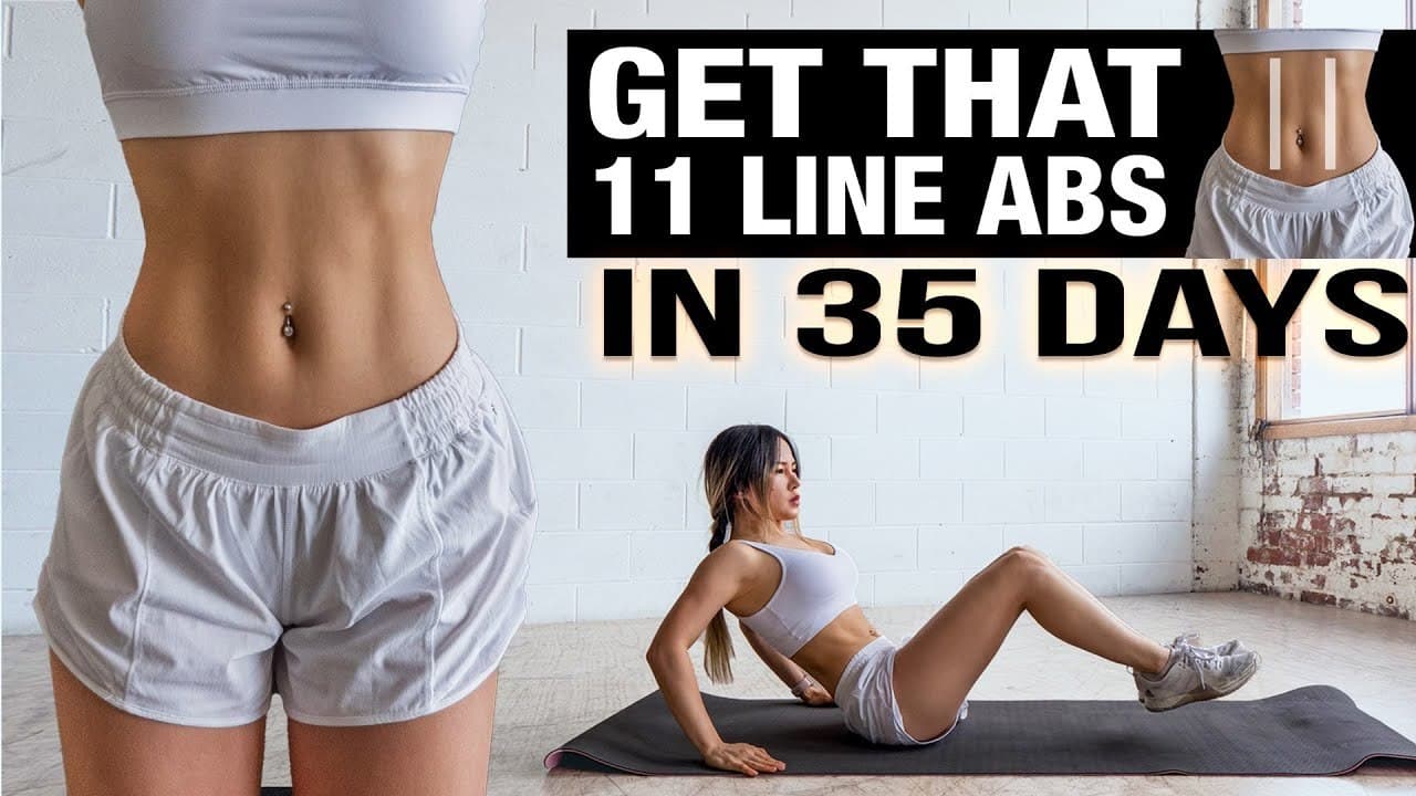 Fashion Abs Workout Get that 11 Line Abs in 35 days - YouTube