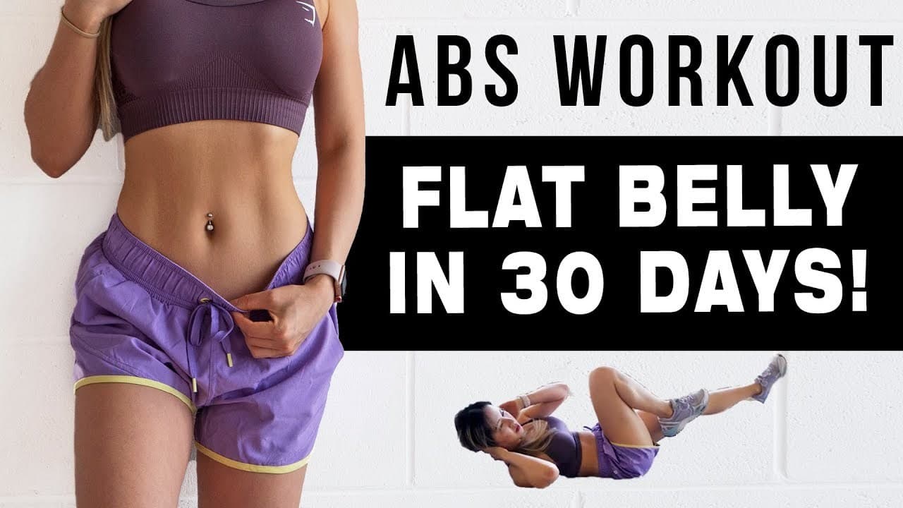 Fashion 10 mins ABS Workout To Get FLAT BELLY IN 30 DAYS | FREE WORK