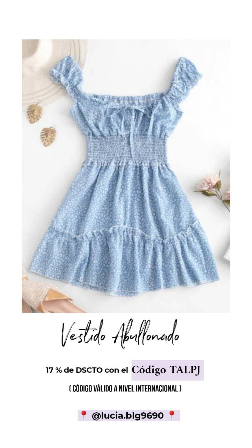 Moda Vestido Abullonado