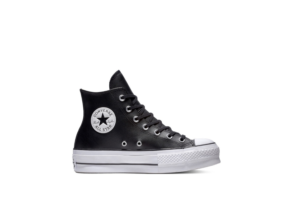 Producto All Star Platform Leather Black