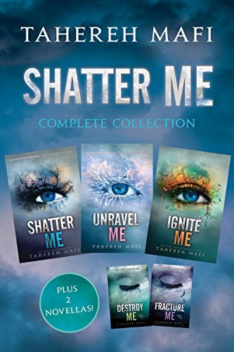 Book Shatter Me Complete Collection: Shatter Me, Destroy Me, Unravel Me, Fracture Me,