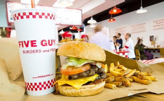 Restaurants Five Guys - Nevada Shopping