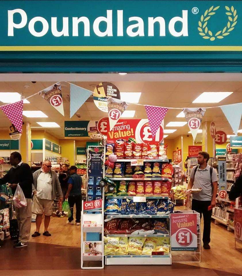 Lugar Poundland