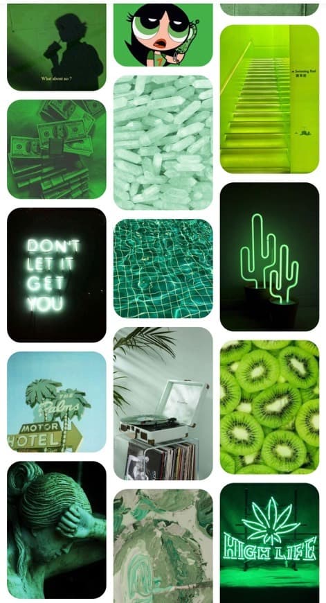 App Collage verde