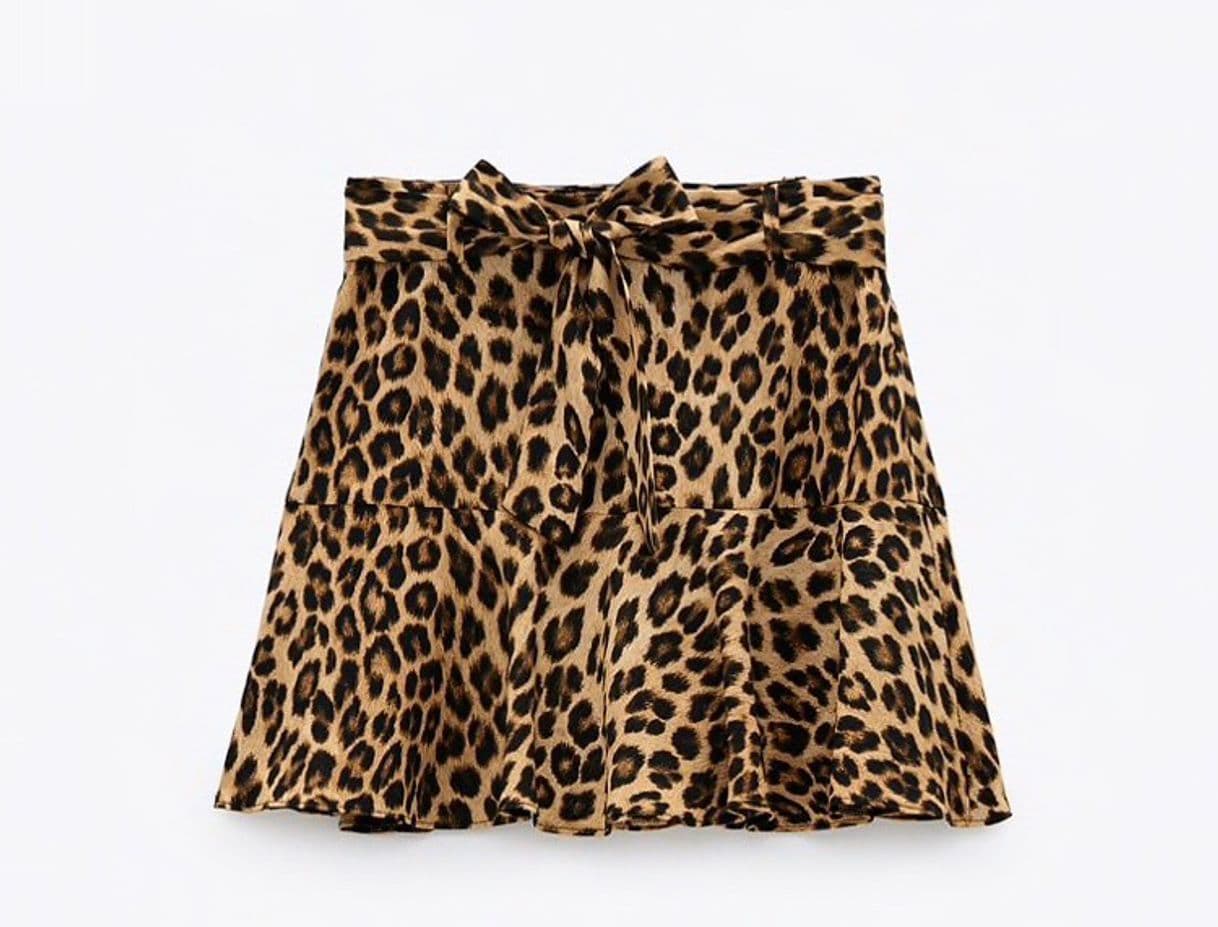 Producto Mini Falda pantalón leopardo 