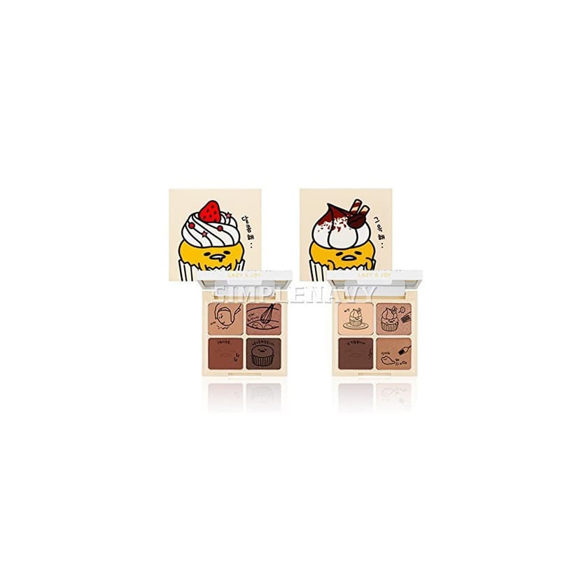 Beauty [Holika Holika] Lazy & Joy Gudetama Cupcake Eye Paltte Shadow 6g