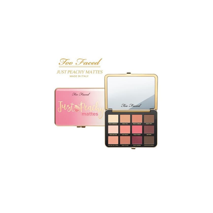 Beauty Paleta de sombras de ojos de terciopelo mate Just Peachy