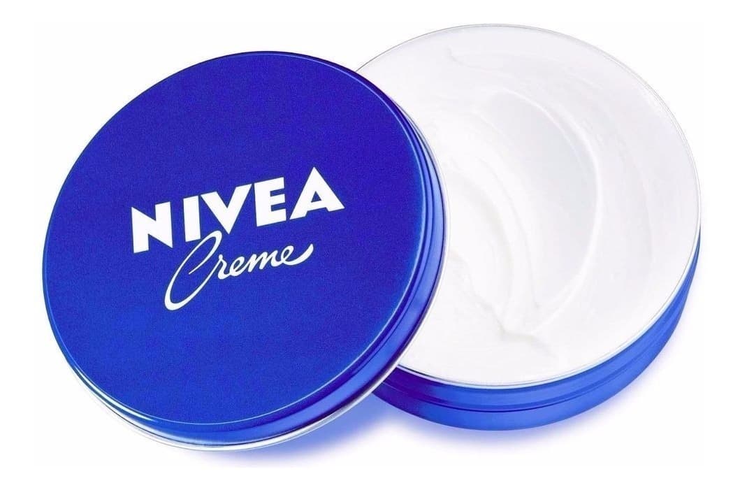 Moda Crema Nivea lata azul 