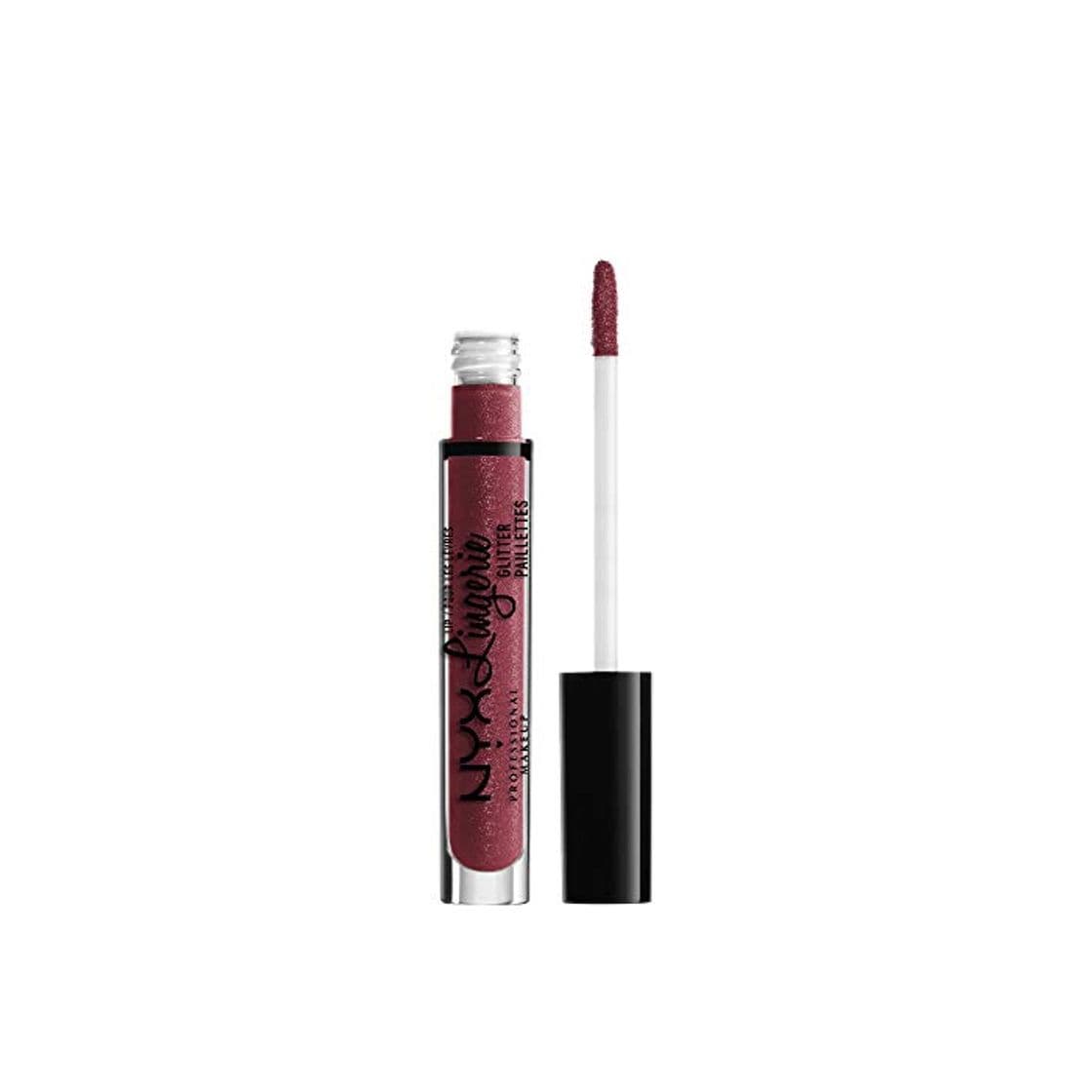 Belleza NYX PROFESSIONAL MAKEUP pintalabios líquido brillante Lip Lingerie Glitter Tono  8