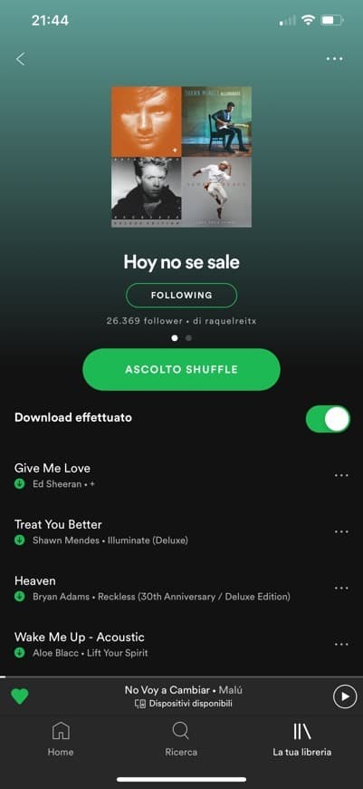 Canción HOY NO SE SALE