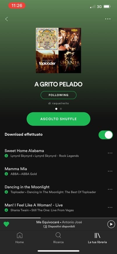 Canción GRITO PELADO by Raquel Reitx 