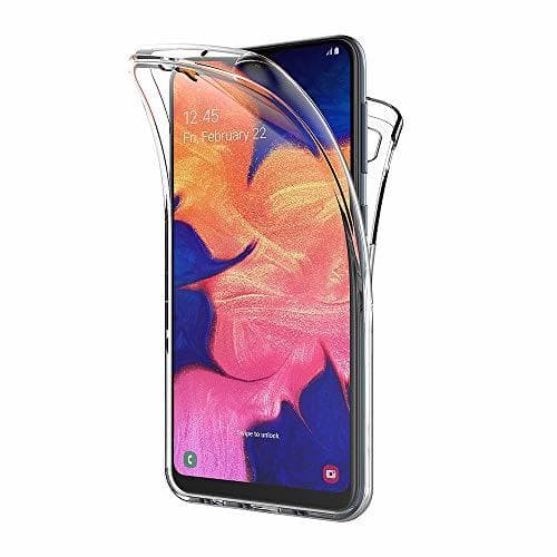 Electronic AICEK Funda Samsung Galaxy M10 / Samsung Galaxy A10, Transparente Silicona 360°Full