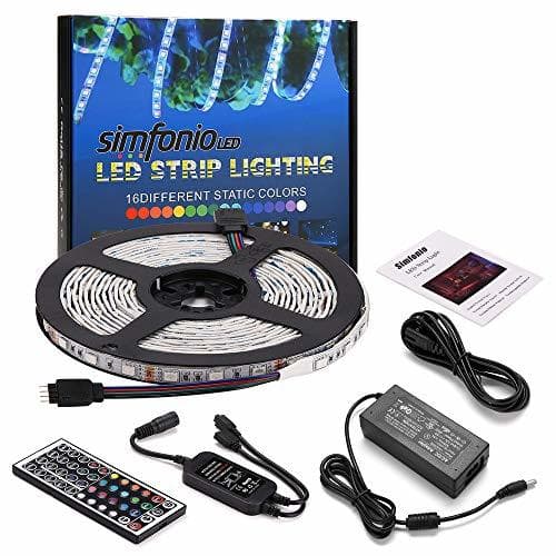 Home Simfonio Tiras Led RGB 5 Metros 300 Leds 5050 SMD Tira LED