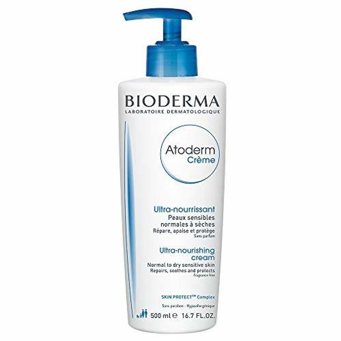 Beauty Bioderma Atoderm Crema Lavante Nettoyante Nutri-Protectrice 500 ml