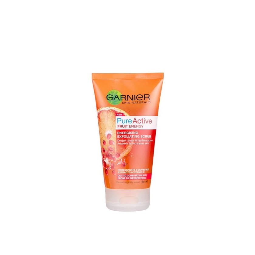 Belleza Garnier Skin Active Pure Active Fruit Energy Gel Exfoliante Energizante