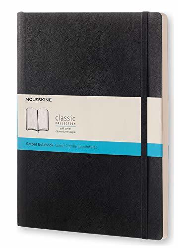 Product Moleskine -  Cuaderno Clásico con Páginas Puntinada, Tapa Blanda y Goma