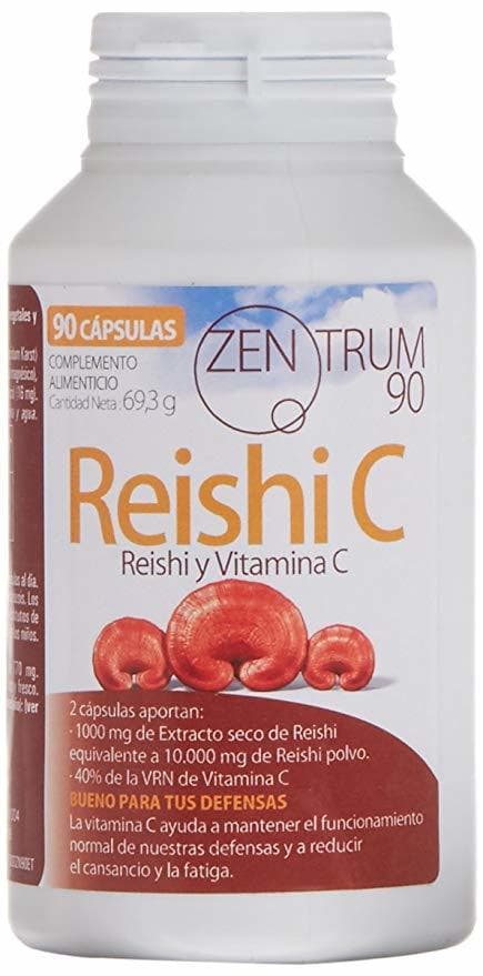 Producto Reishi con vitamina C para combatir el cansancio y la fatiga