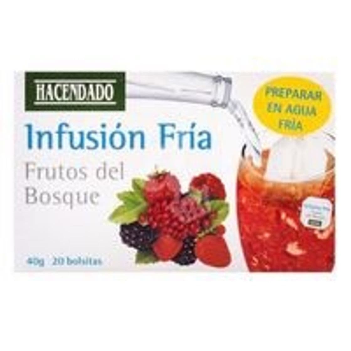 Moda Infusión fría frutos del bosque - Hacendado