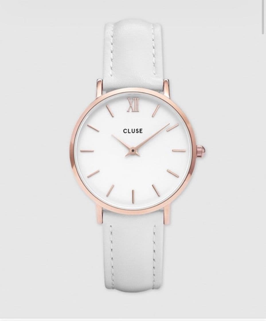 Producto Reloj de mujer Cluse Minuit CL30056 de piel blanco · Cluse · 