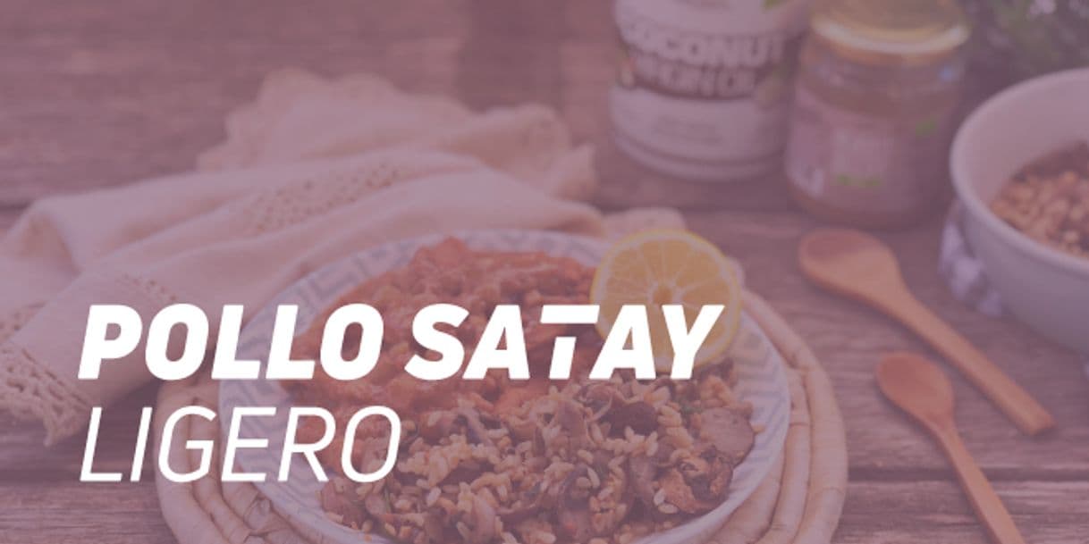 Moda Receta de Pollo Satay - Fit Happy Sisters