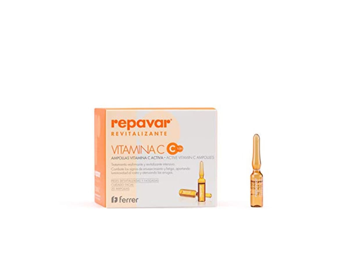 Product Repavar Revitalizante Active Vitamina C Pura 5.5% - Tratamiento Reafirmante y Revitalizante