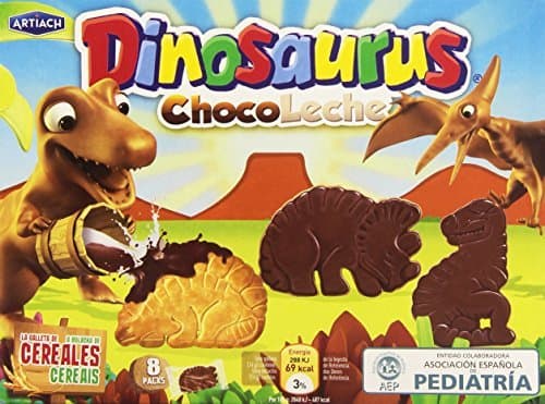 Product Dinosaurus ChocoLeche Galleta de Cereales con Chocolate con Leche