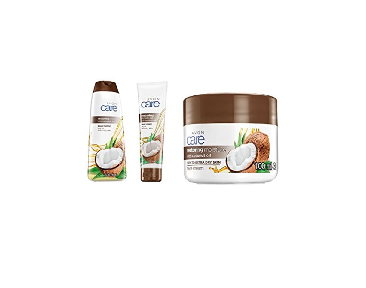 Product Avon Care restaurar la humedad con aceite de coco Set