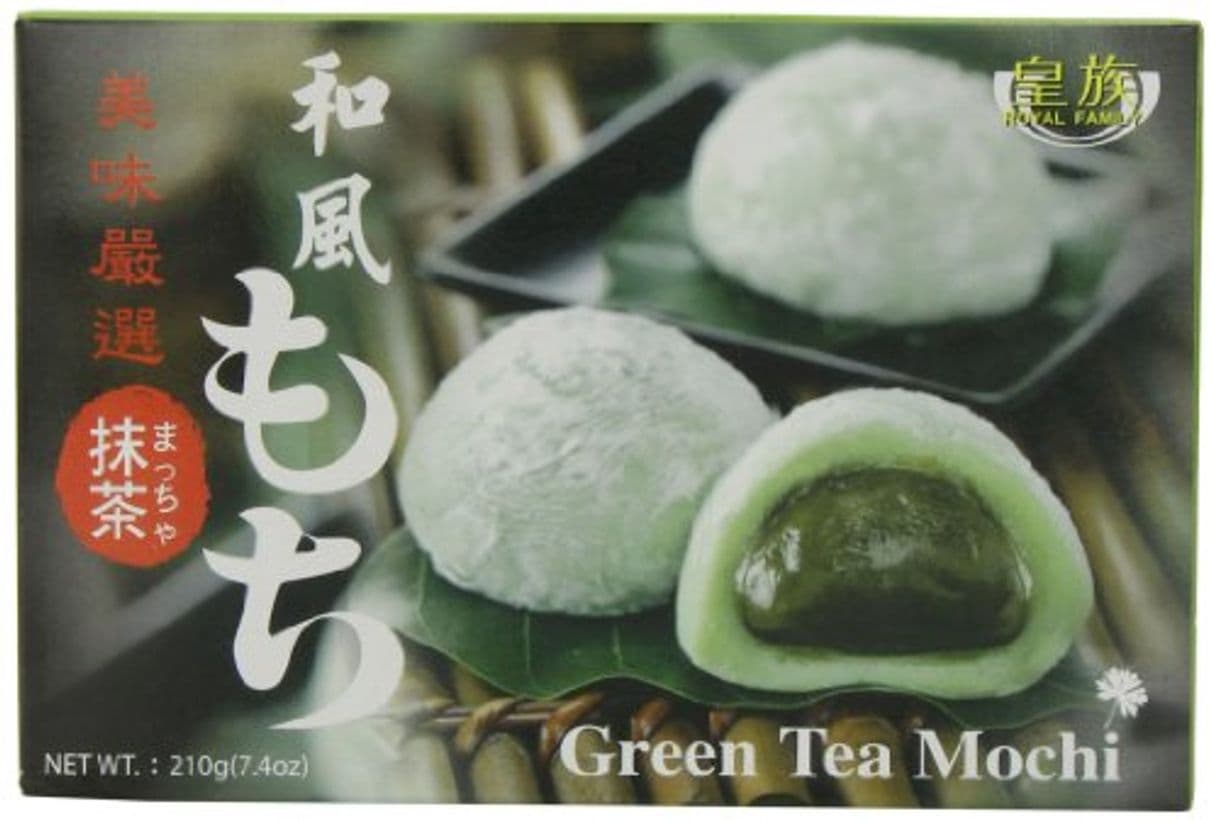 Product Mochi Dulce Japonés Sabor Tè Verde - Royal Family 6 Piezas