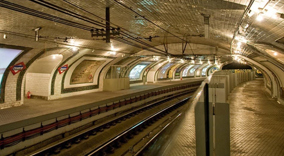 Lugar Andén 0 | Estación Museo - Chamberí