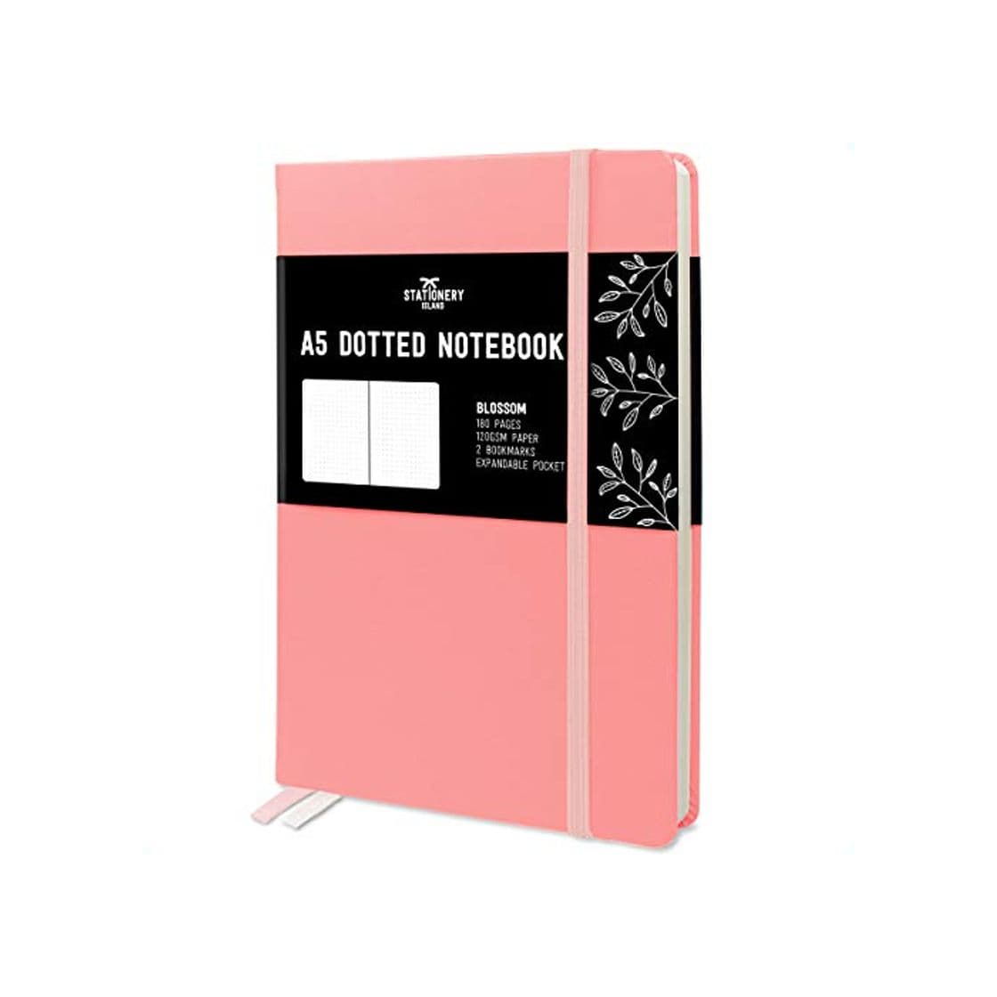 Product Stationery Island Cuaderno Punteado A5 – Rosa