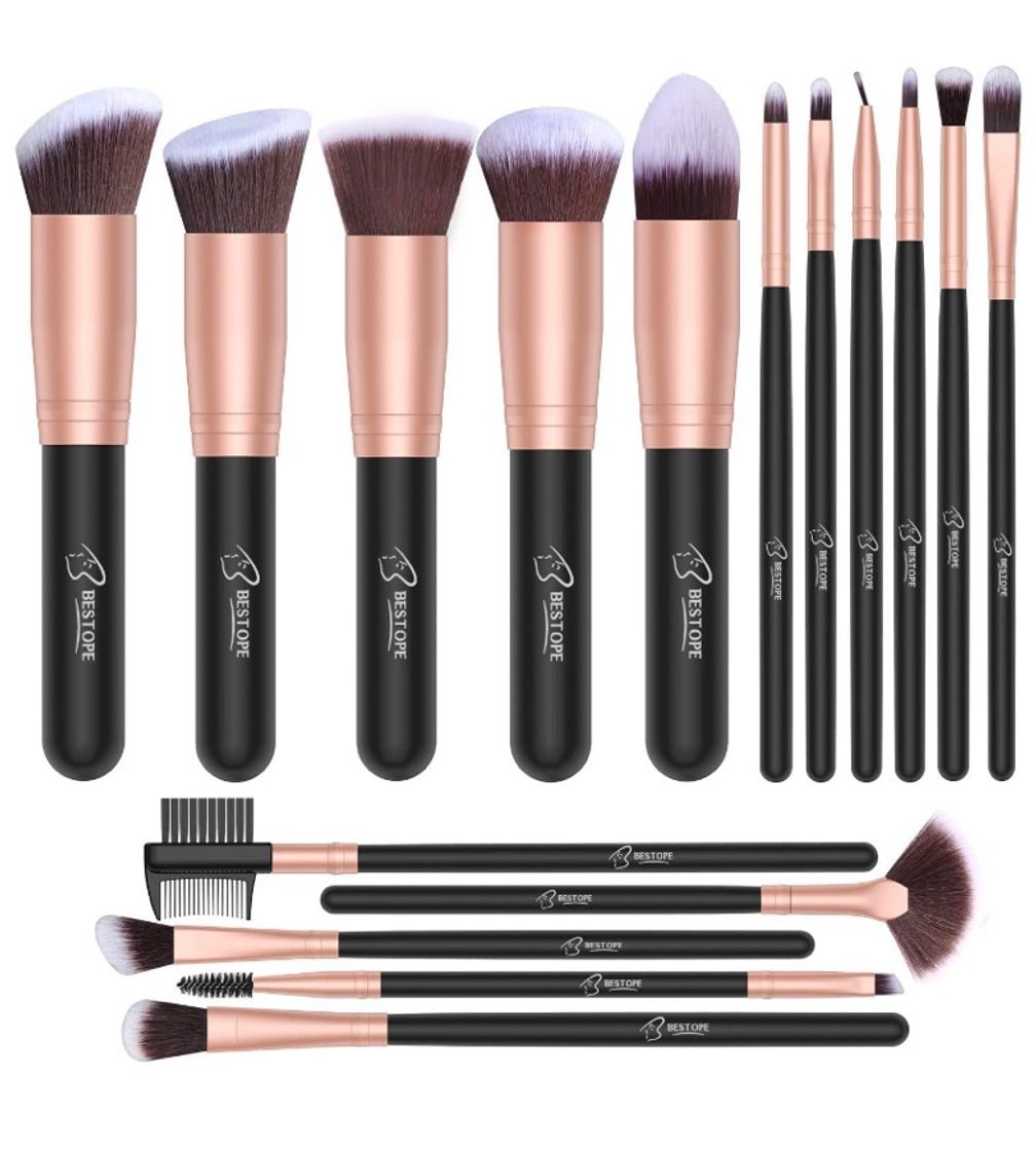 Moda Set de brochas para maquillaje 💄 