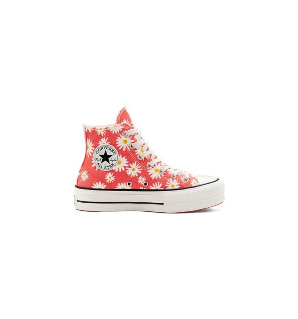 Moda Camp Daisies Platform Chuck Taylor All Star High Top para mujer