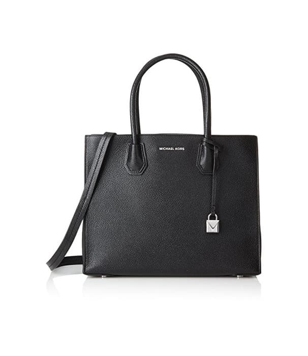 Moda Michael Kors Mercer, Bolso totes para Mujer, Negro