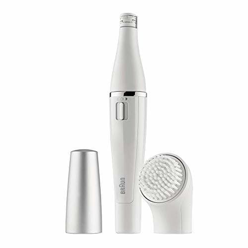 Beauty Braun Face 810 - Depiladora facial con cepillo limpiador facial