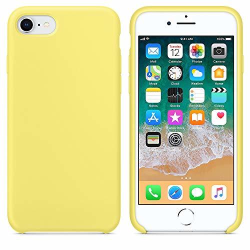 Electronic Funda para iPhone 7/8 Carcasa Silicona Suave Colores del Caramelo con Superfino