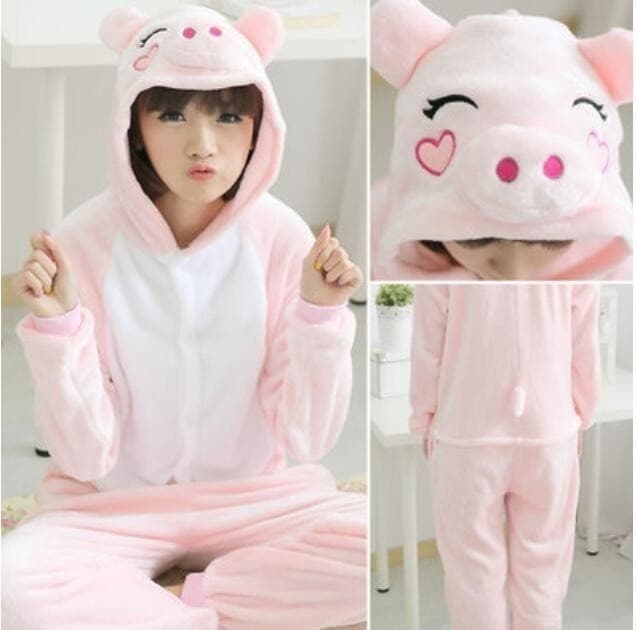 Moda Pijamada cerdito